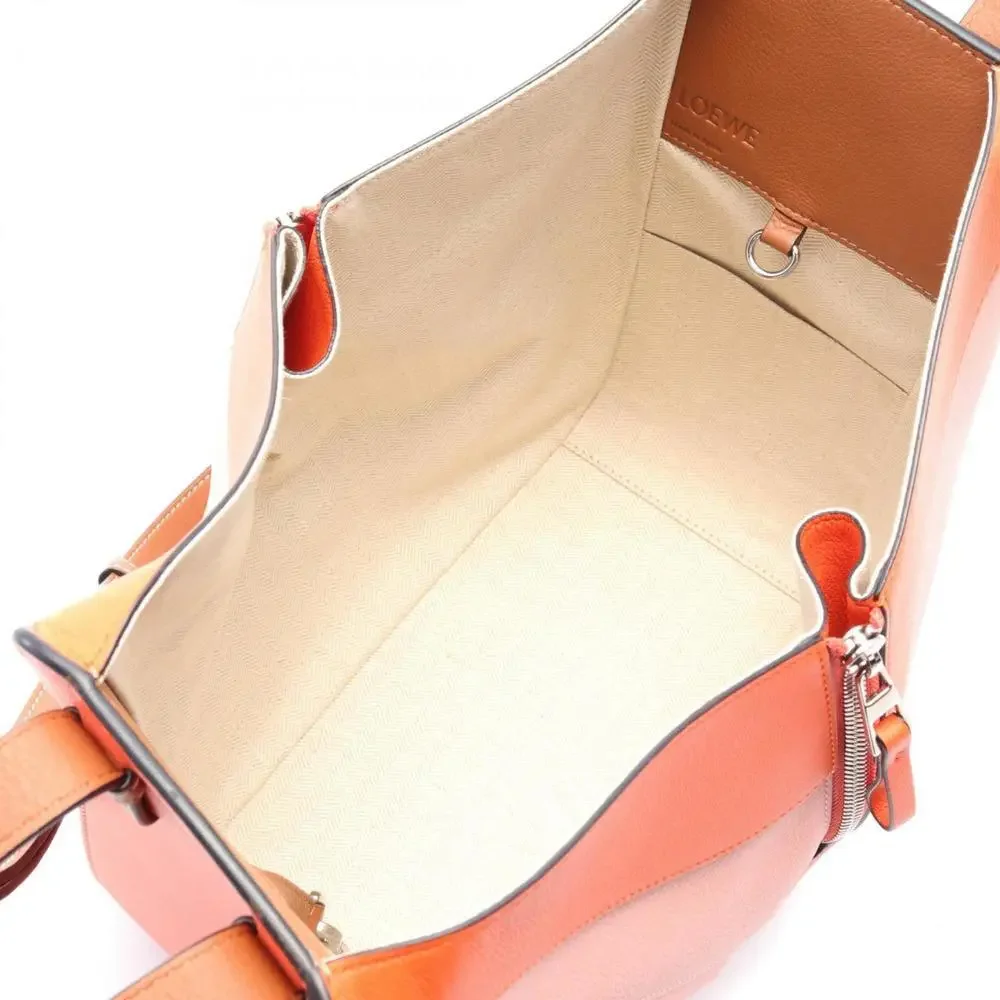 LOEWE Brown Leather Hammock Bag - Picture 4 of 6